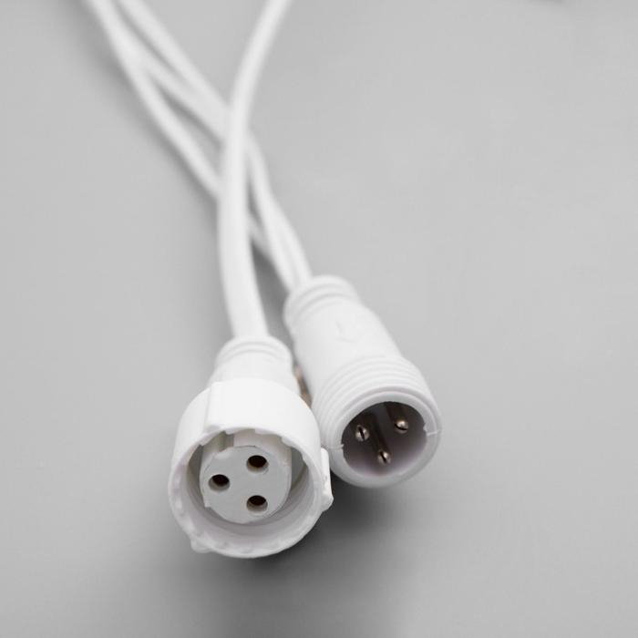 Гирлянда «Бахрома» 3 × 0.6 м, IP44, УМС, белая нить, 160 LED, свечение мульти, 220 В Гирлянда «Бахрома» 3 × 0.6 м, IP44, УМС, белая нить, 160 LED, свечение мульти, 220 В