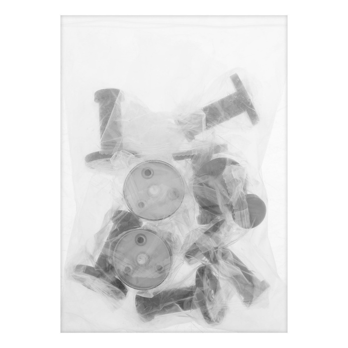 Крючок мебельный ТУНДРА TKO010, однорожковый, 16х50 мм, черный, 10 шт Крючок мебельный ТУНДРА TKO010, однорожковый, 16х50 мм, черный, 10 шт