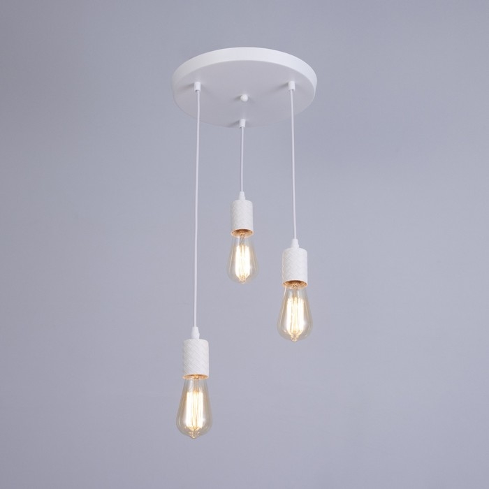 Светильник Светильник "Скин" 3хЕ27 40Вт белый 30х30х16-60см