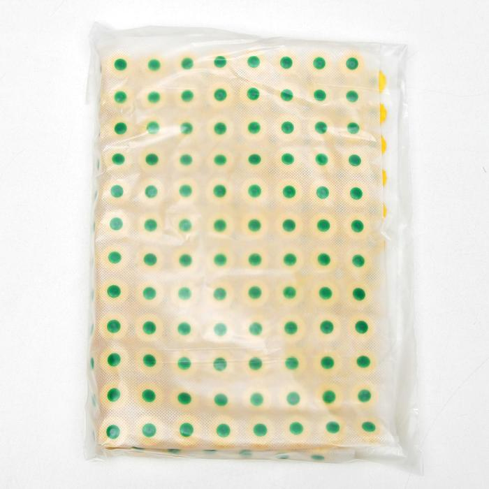 Аппликатор Аппликатор "Кузнецова", 384 колючки, спанбонд, 50 х 75 см, жёлтый.