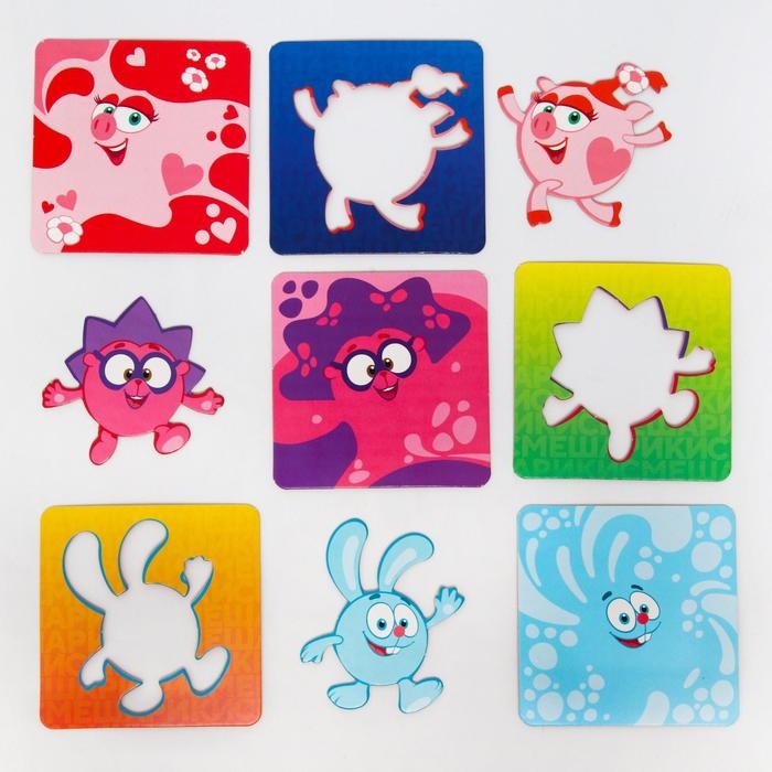 Развивающий набор СМЕШАРИКИ  Развивающий набор СМЕШАРИКИ "Отгадай кто?", 3+