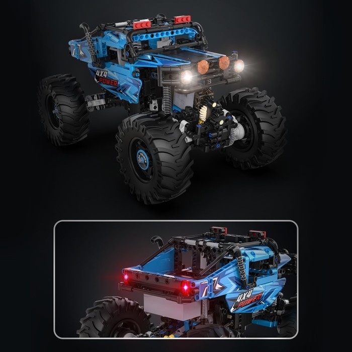 Конструктор радиоуправляемый «Монстртрак», 699 деталей Конструктор радиоуправляемый «Монстртрак», 699 деталей