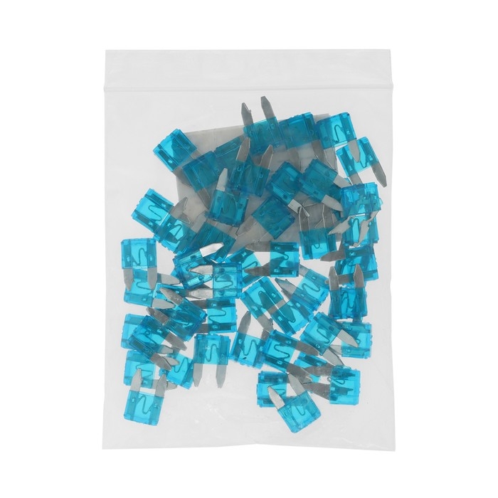 Предохранитель, мини 15 A, набор 50 шт Предохранитель, мини 15 A, набор 50 шт