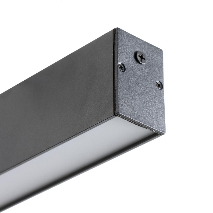 Светильник Светильник "Лайн" LED 18Вт 4000К черный 120х3,3х6 см BayerLux