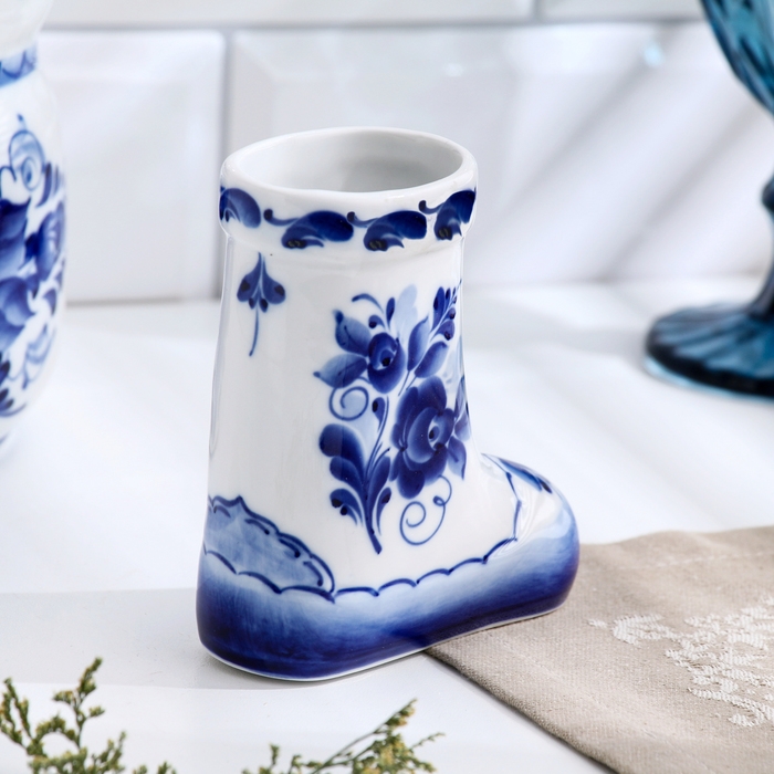 Карандашница  Карандашница "Валенок", 4 х 10 х 10 см