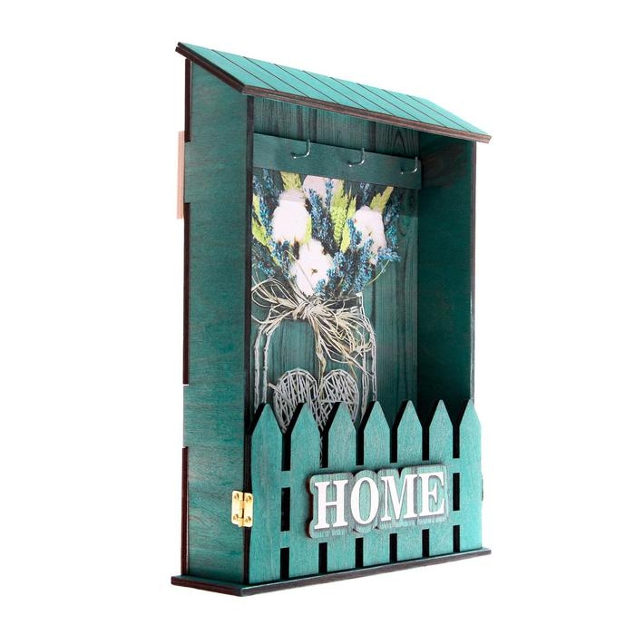 Ключница настенная «Home», баночка, 22,5 х 30,5 х 5,7 см. Ключница настенная «Home», баночка, 22,5 х 30,5 х 5,7 см.