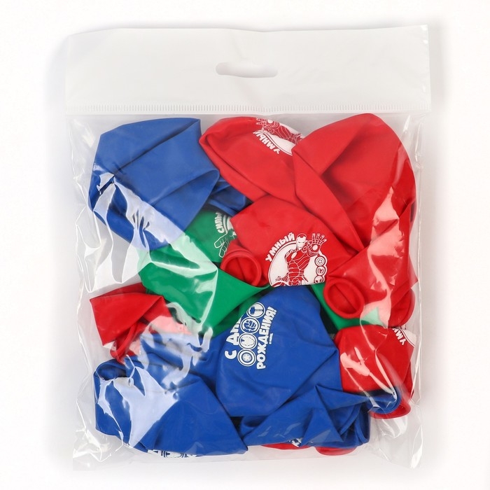 Шар латексный 12 Шар латексный 12" «С днём Рождения! Мстители», 25 шт.