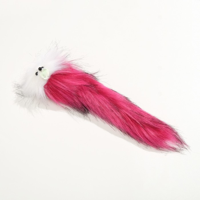 Мышь из искусственного меха, до 24 см с хвостом, микс цветов Мышь из искусственного меха, до 24 см с хвостом, микс цветов