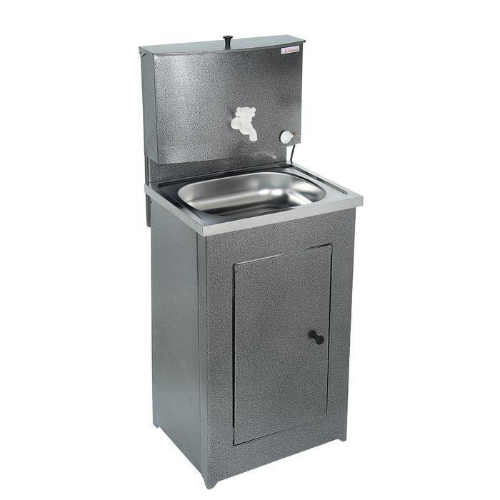 Умывальник  Умывальник "Акватекс", с ЭВН, нержавеющая мойка, 1250 Вт, 17 л, цвет серебро