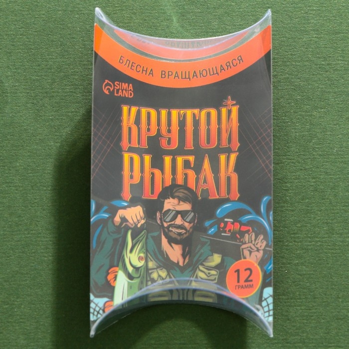 Блесна вращающаяся LX-16 «Крутой рыбак»,12 гр, 4 см Блесна вращающаяся LX-16 «Крутой рыбак»,12 гр, 4 см