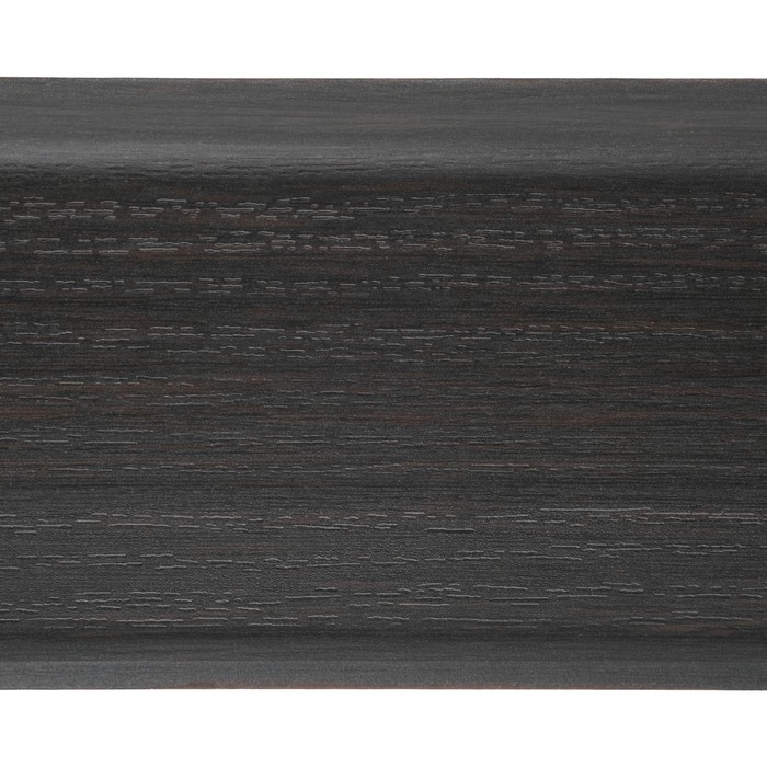 Плинтус напольный 70мм 2,2м "Деконика", 303 Венге темный