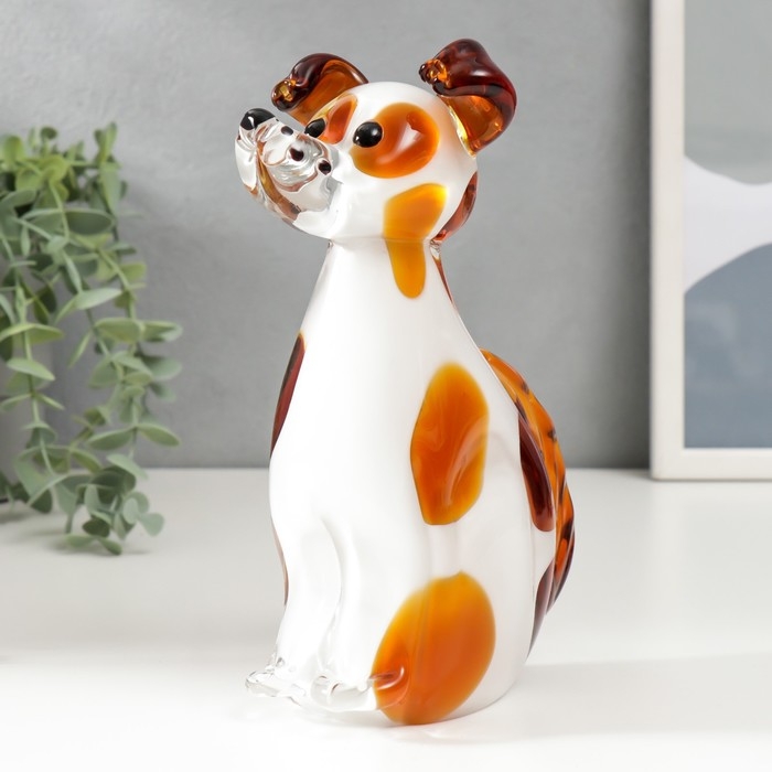 Сувенир стекло Сувенир стекло "Щенок" 19х12 см