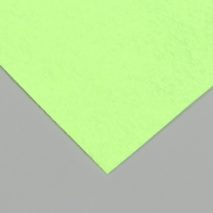Фетр мягкий 1 мм в рулоне Фетр мягкий 1 мм в рулоне "Лайм" 50х70 см
