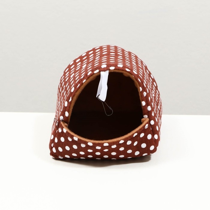 Домик  Домик "Нора" для грызунов 20*14*12 см, бязь, флис, поролон