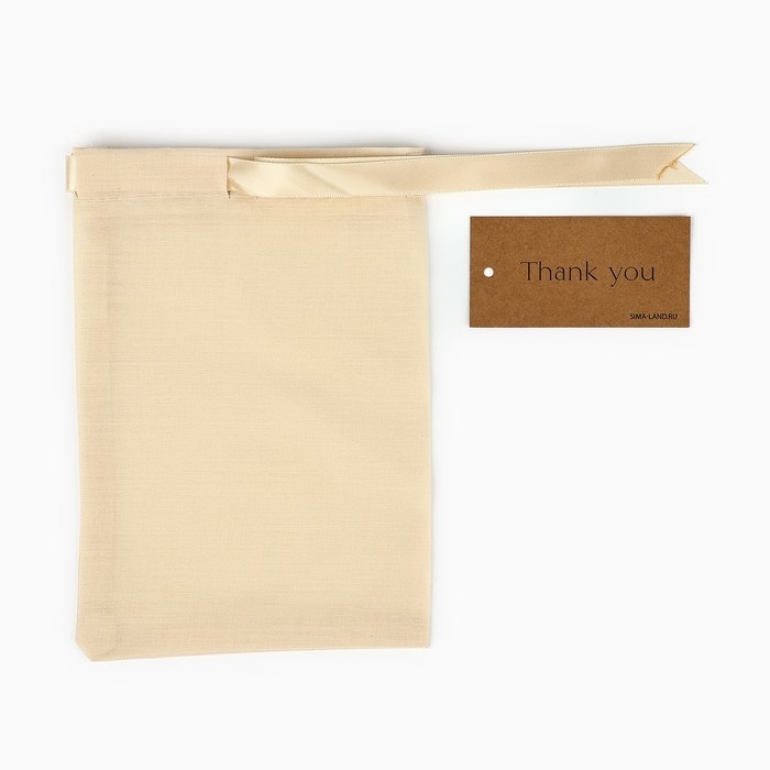 Мешок из хлопка «Спасибо», 20 × 30 см Мешок из хлопка «Спасибо», 20 × 30 см