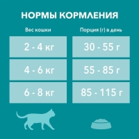 Сухой корм Purinа One для домашних кошек, индейка/злаки, 3 кг