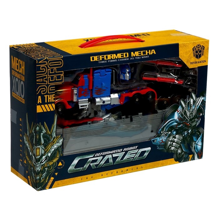 Робот «Предводитель», с прицепом, трансформируется