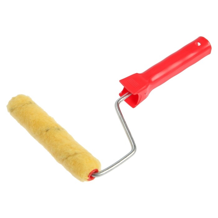 Мини-валик ЛОМ, полиэстер, 150 мм, рукоятка d=6 мм, D=16 мм, ворс 10 мм Мини-валик ЛОМ, полиэстер, 150 мм, рукоятка d=6 мм, D=16 мм, ворс 10 мм