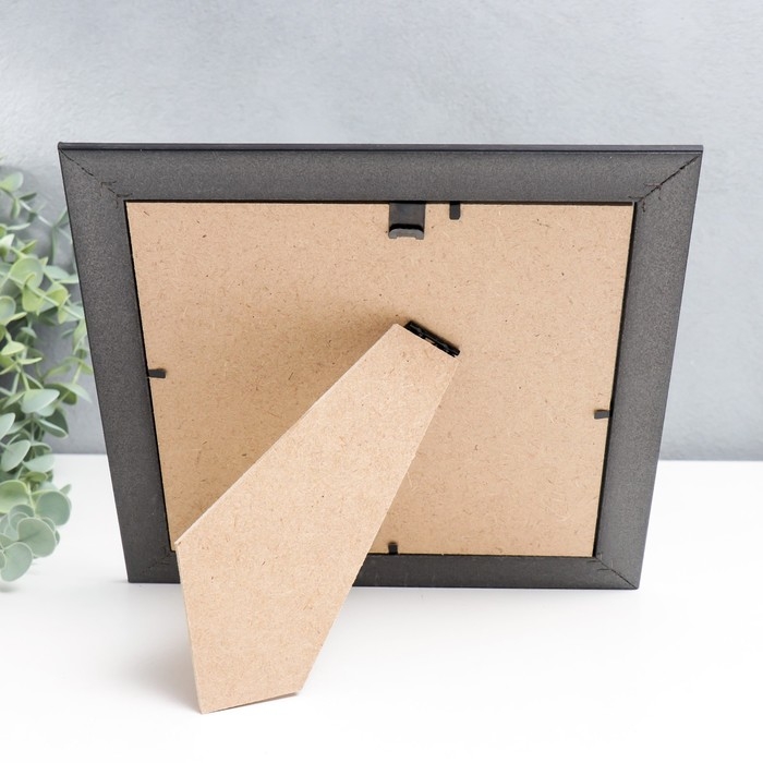 Фоторамка пластик Фоторамка пластик "МИРАМ" 20х20 см серебро (пластиковый экран)