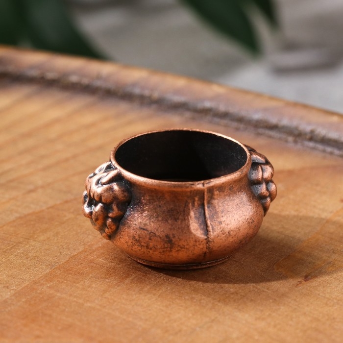 Подставка для любых благовоний  Подставка для любых благовоний "Котелок", 3 х 1,5 см