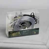 Гирлянда &laquo;Занавес&raquo; 1&times;1 м, роса, IP20, серебристая нить, 100 LED, свечение мульти, 12 В