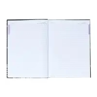 Бизнес-блокнот твердая обложка А4, 160 листов "Office Style", глянцевая ламинация, 5-цветный блок, блок 65 г/м2