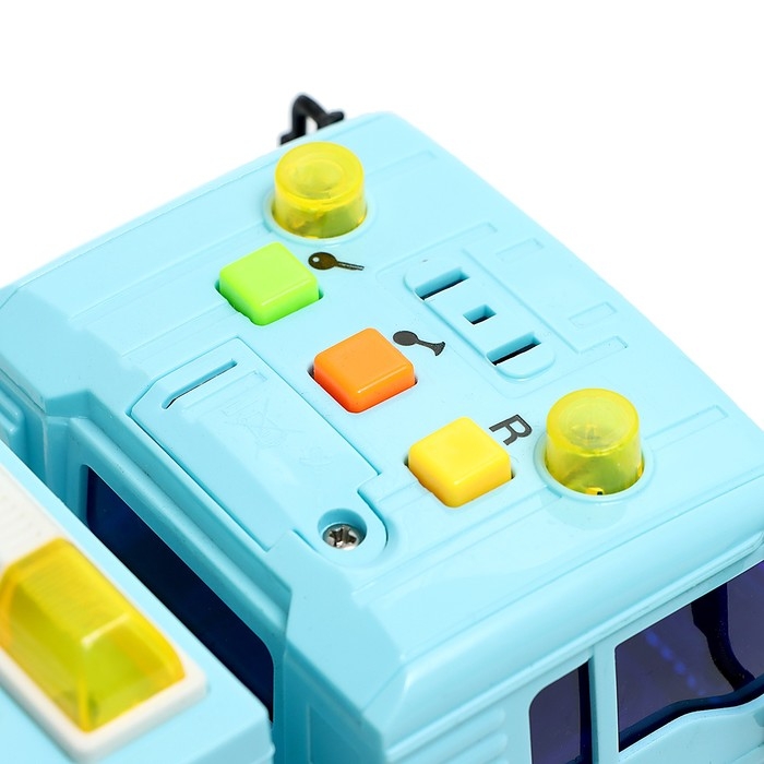 Грузовик-эвакуатор «Сервис», 1:20, свет, звук, инерция