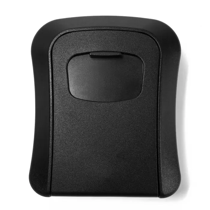 Сейф-ключница кодовая, металл, пластик, черный