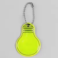 Светоотражающий элемент &laquo;Лампочка&raquo;, двусторонний, 5.5&times;4 см, МИКС