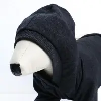 Толстовка однотонная для собак (футер), размер XS (ДС 18, ОШ 28-30, ОГ 38-40), серая Толстовка однотонная для собак (футер), размер XS (ДС 18, ОШ 28-30, ОГ 38-40), серая