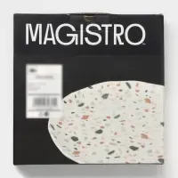 Тарелки Magistro Terazzo, d=18.5 см, набор 2 шт., фарфор, белые