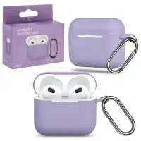 Чехол APods 3 с карабином №6 violet