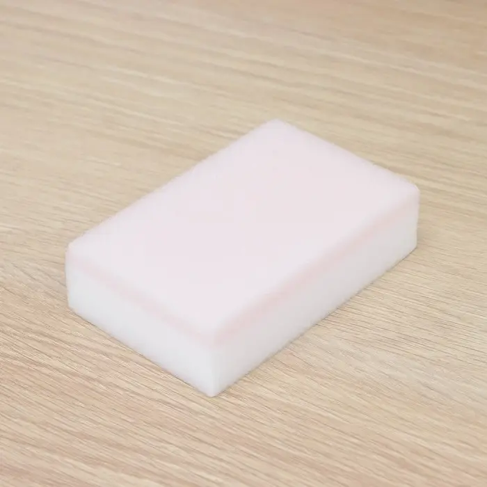 Губка меламиновая для удаления пятен, с поролоновым слоем, 11×7×3 см