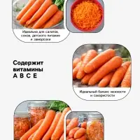 Семена Морковь &laquo;Нантская 4&raquo;, драже, 300 шт., &laquo;Росток-гель&raquo;