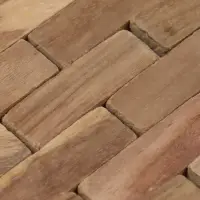 Коврик из тикового дерева, 30&times;20&times;0.7 см