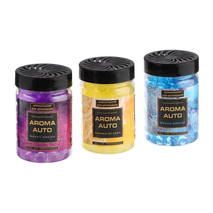 Ароматизатор гелевый AUTO LAB, 220 г, МИКС