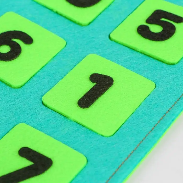 Дидактический коврик  Дидактический коврик "Числовые домики"