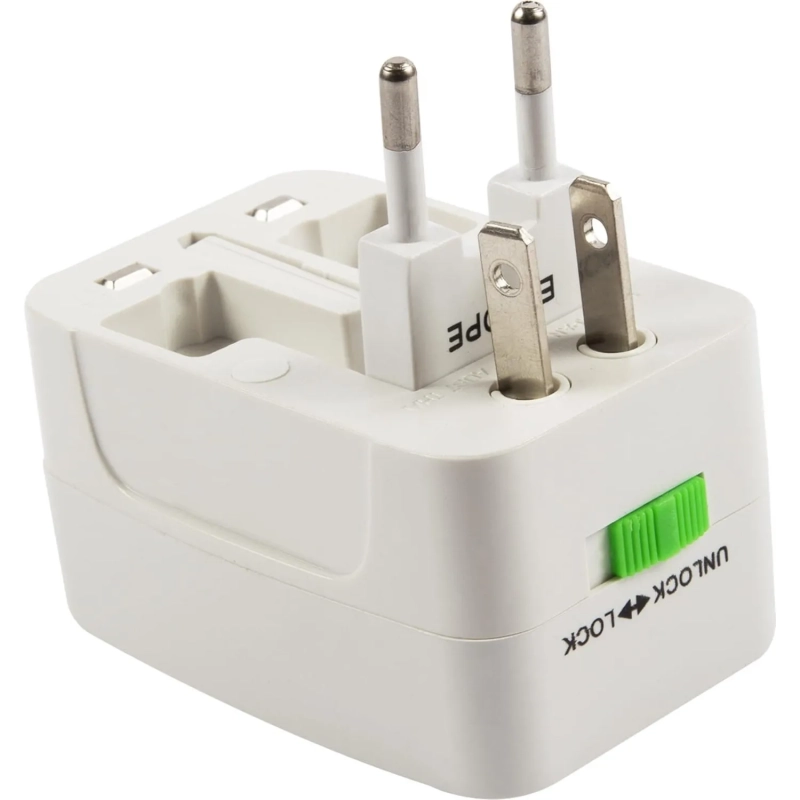 Переходник сетевой Red Line (УТ000024759) UCA-1 (EU/US/CN/UK/AU) унив. бел