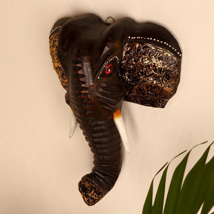 Сувенир дерево Сувенир дерево "Голова Слона" 21х8х30 см