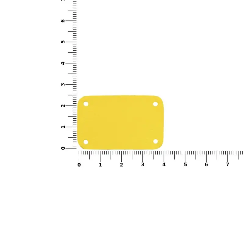 Лейбл Latte, S, желтый Лейбл Latte, S, желтый