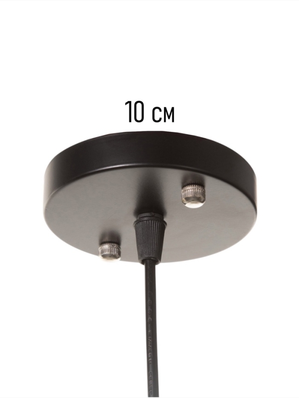 Светильник "Рэдклифф" (Деревья) 1х40Вт Е27 черный 18х18х26+100см