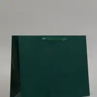 Пакет подарочный ламинированный горизонтальный &laquo;Изумрудный&raquo;, L 40&times;31&times;11.5 см