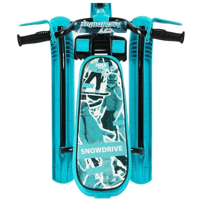 Снегокат Nika Snowdrive, СНД3/SD12, цвет голубой/чёрный Снегокат Nika Snowdrive, СНД3/SD12, цвет голубой/чёрный