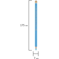 Карандаши цветные худож. POLYCOLOR 3822 12цв/наб мет.кор. 3822012002PL