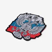 Термоаппликация &laquo;Герб&raquo;, 7&times;6.6 см, фасовка 10 шт., разноцветная
