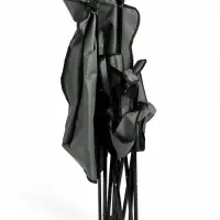 Кресло складное туристическое, 50&times;50&times;80 см, с подлокотниками, с козырьком, зелёное