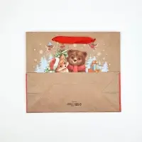Набор новогодних пакетов &laquo;Новогодний&raquo;, 5 шт., 23&times;27&times;11.5 см