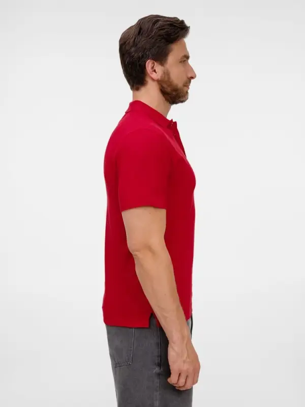 Рубашка поло унисекс Tervise, красная, размер S