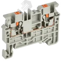 ARMAFIX Клемма пружинная Push-in CP 2,5мм2 серая IEK