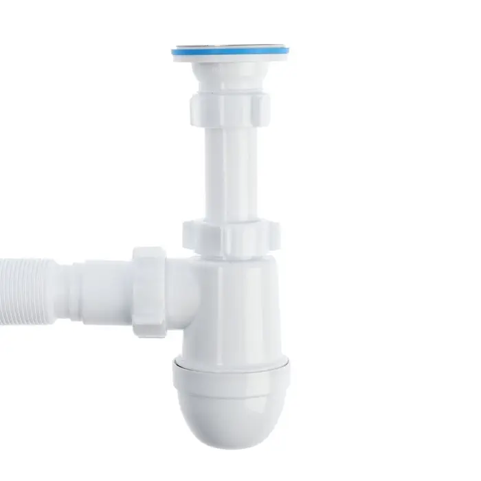 Сифон для раковины &laquo;АНИ Пласт&raquo; C1015, 1 1/4" &times; 40 мм с гибкой трубой 40&times;40/50 мм